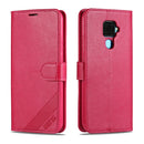 For Huawei Mate 30 Lite / Nova 5i Pro AZNS Sheepskin Texture Horizontal Flip Leather Case with Holder & Card Slots & Wallet(Red)
