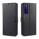 For Huawei Nova 7 / 7 Pro AZNS Sheepskin Texture Horizontal Flip Leather Case with Holder & Card Slots & Wallet(Black)