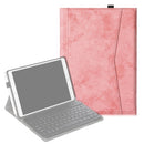 For iPad Pro 10.5 inch Marble Cloth Texture Horizontal Flip Leather Case with Pen Slot & Holder without Keyboard(Pink)