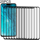 For Huawei Honor 9X Lite 25 PCS Full Glue Full Screen Tempered Glass Film(Black)