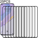 For Huawei Nova 7 5G 25 PCS Full Glue Full Screen Tempered Glass Film(Black)