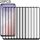 For Huawei Nova 7 SE / 7 SE 5G Youth 25 PCS Full Glue Full Screen Tempered Glass Film(Black)