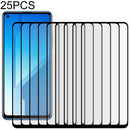 For Huawei Honor Play4 25 PCS Full Glue Full Screen Tempered Glass Film(Black)