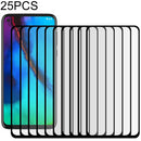 For Motorola Moto G Pro 25 PCS Full Glue Full Screen Tempered Glass Film(Black)