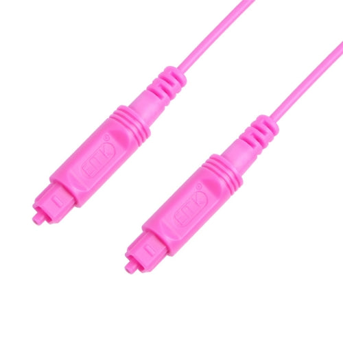 8m EMK OD2.2mm Digital Audio Optical Fiber Cable Plastic Speaker Balance Cable(Pink)