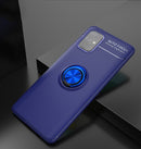 For Samsung Galaxy A51 5G Lenuo Shockproof TPU Protective Case with Invisible Holder(Blue)