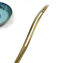 Classical Sandalwood Hairpin Hair Ornaments with Gift Box, Gift Box Random Color Delivery(Sinking Fish Verawood)