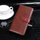 For Huawei Honor 9S idewei Crocodile Texture Horizontal Flip Leather Case with Holder & Card Slots & Wallet(Wine Red)