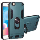 For vivo Y67 2 in 1 Armour Series PC + TPU Protective Case with Ring Holder(Dark Green)