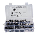 48 PCS Car Rubber Cushion Pipe Clamps Stainless Steel Clamps