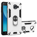 For Samsung Galaxy J7 Max 2 in 1 Armour Series PC + TPU Protective Case with Ring Holder(Silver)