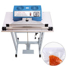 Pedal Type Sealing Machine Heat Shrinkable Film Cutting Machine Plastic Bag Sealer, EU Plug, Specification:Model 600