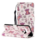 For LG Stylo 6 Oil Embossed Coloured Drawing Pattern Horizontal Flip PU Leather Case with Holder & Card Slots & Wallet(Little Bear)
