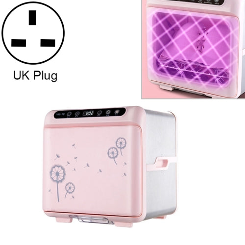 VK-19 Smart Ultraviolet Sterilizer Sterilization Dryer Underwear Disinfection Machine, UK Plug(Pink)