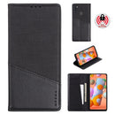 For Samsung Galaxy A11 / M11 MUXMA MX109 Horizontal Flip Leather Case with Holder & Card Slot & Wallet(Black)
