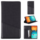 For Samsung Galaxy A30 MUXMA MX109 Horizontal Flip Leather Case with Holder & Card Slot & Wallet(Black)