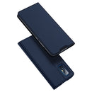 For Vivo V19 (India Version) / V19 Neo DUX DUCIS Skin Pro Series Horizontal Flip PU + TPU Leather Case, with Holder & Card Slots(Blue)