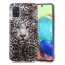 For Samsung Galaxy A71 5G Luminous TPU Soft Protective Case(Leopard Tiger)