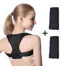 Anti-kyphosis Correction Belt Invisible Artifact For Sitting Posture, Style: Correction Belt + Shoulder Strap, Size:XL