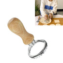 Zinc Alloy Biscuit Mold Cake Mould Baking Kitchen Tools, Style:Small Round