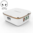 LDNIO A6704 QC2.0 USB + 5 USB Interfaces Travel Charger Mobile Phone Charger, Cable Length: 1.5m, AU Plug