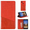 For Google Pixel 3a XL MUXMA MX109 Horizontal Flip Leather Case with Holder & Card Slot & Wallet(Red)