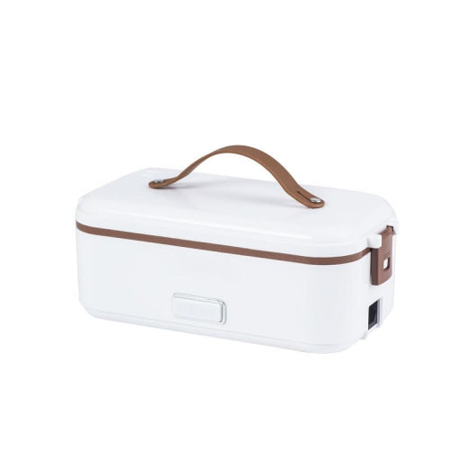 Multi Functional Microwave Oven With Plug-in Electric Cooking Electric Lunch Box, Color:White Single Layer(US Plug)