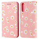 For Huawei Y8P (2020) Glittering Daisy Magnetic Horizontal Flip Leather Case with Holder & Card Slots & Photo Frame(Pink)