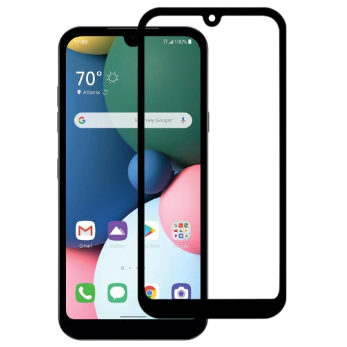 For LG Fortune 3 Full Glue Full Screen Tempered Glass Film