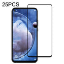 For Huawei Nova 5z 25 PCS Full Glue Full Screen Tempered Glass Film