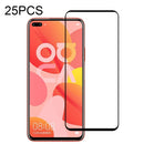 For Huawei Nova 6 25 PCS Full Glue Full Screen Tempered Glass Film