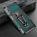 For Huawei Honor 9X Pro Machine Armor Warrior Shockproof PC + TPU Protective Case(Army Green)