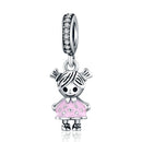 S925 Sterling Silver Sweet Companion Beads DIY Bracelet Necklace Accessories