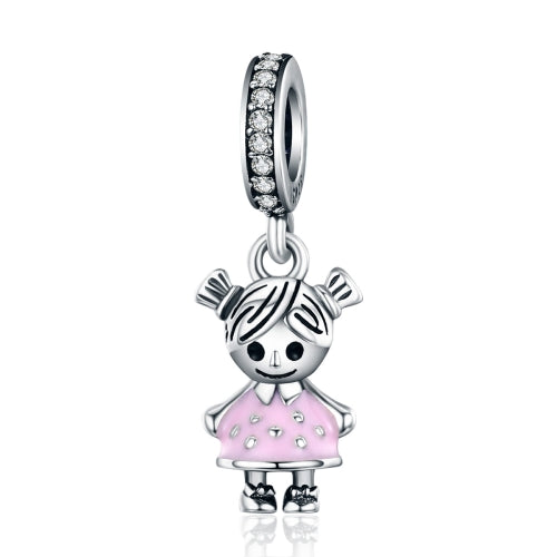 S925 Sterling Silver Sweet Companion Beads DIY Bracelet Necklace Accessories