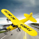 FX-803 NC 26170 EPP 2.4GHz 2CH Shock-resistant RC Glider with Remote Control(Yellow)