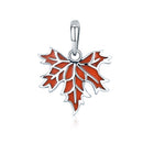S925 Sterling Silver Late Autumn Maple Leaf Accessories Beaded Bracelet Accessories