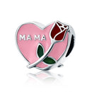 S925 Pure Silver Platinum Plated Accessories Pendant Beads
