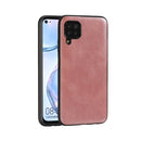 For Huawei Nova 6 SE Crazy Horse Textured Calfskin PU+PC+TPU Case(Rose Gold)