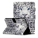 For iPad Mini 5 / 4 / 3 / 2 / 1 3D Pattern Horizontal Flip Leather Case with Card Slots & Holder & Sleep / Wake-up Function(Leopard)