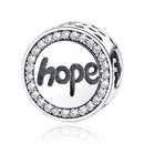 S925 Pure Silver Beads Life Pursuit Series Hope DIY Beading Accessories