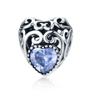 S925 Sterling Silver 12 Birthstone Beads DIY Bracelet Necklace Accessories, Style:June