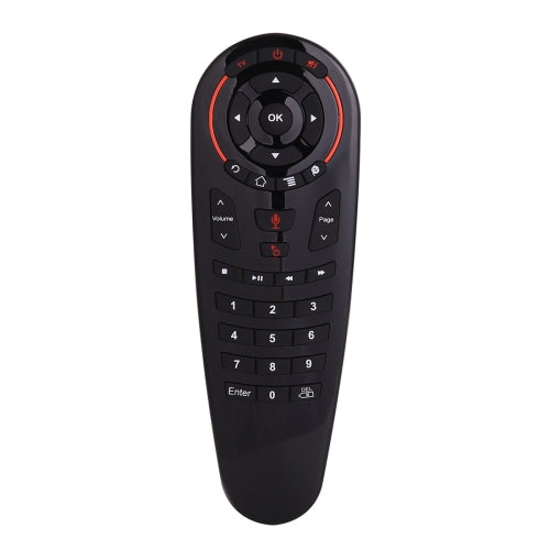 G30S 2.4GHz Fly Air Mouse Wireless Keyboard Remote Control for Android TV Box / PC, Support Intelligent Voice