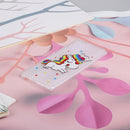 For Samsung Galaxy A41 Coloured Drawing Pattern Highly Transparent TPU Protective Case(Unicorn)