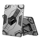 For iPad 10.2 Escort Series TPU + PC Shockproof Protective Case with Holder(Black)