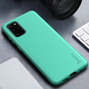 For Samsung Galaxy S20 iPAKY Starry Series Shockproof Straw Material + TPU Protective Case(Fruit Green)