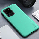 For Samsung Galaxy S20 Ultra iPAKY Starry Series Shockproof Straw Material + TPU Protective Case(Fruit Green)