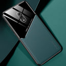 For OPPO K3 All-inclusive Leather + Organic Glass Protective Case with Metal Iron Sheet(Green)