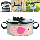 Car Baby Storage Bag Electromobile Bicycle Cart Storage Bag Hanging Bag with Cover(SKU-04-Elephant)