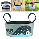 Baby Stroller Storage Bag Electromobile Bicycle Cart Storage Bag Hanging Bag without Cover(SKU-02-Whale)