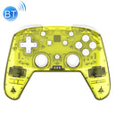 YS06 For Switch Pro Wireless Bluetooth GamePad Game Handle Controller, Color:Transparent Yellow